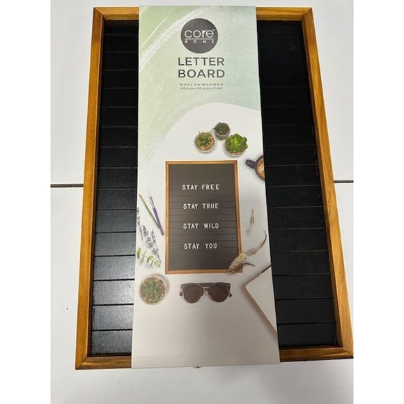 NEW Core Home Letter Board wall display 128 pcs. 18 x 12 classroom CAFE Sign - Picture 2 of 4